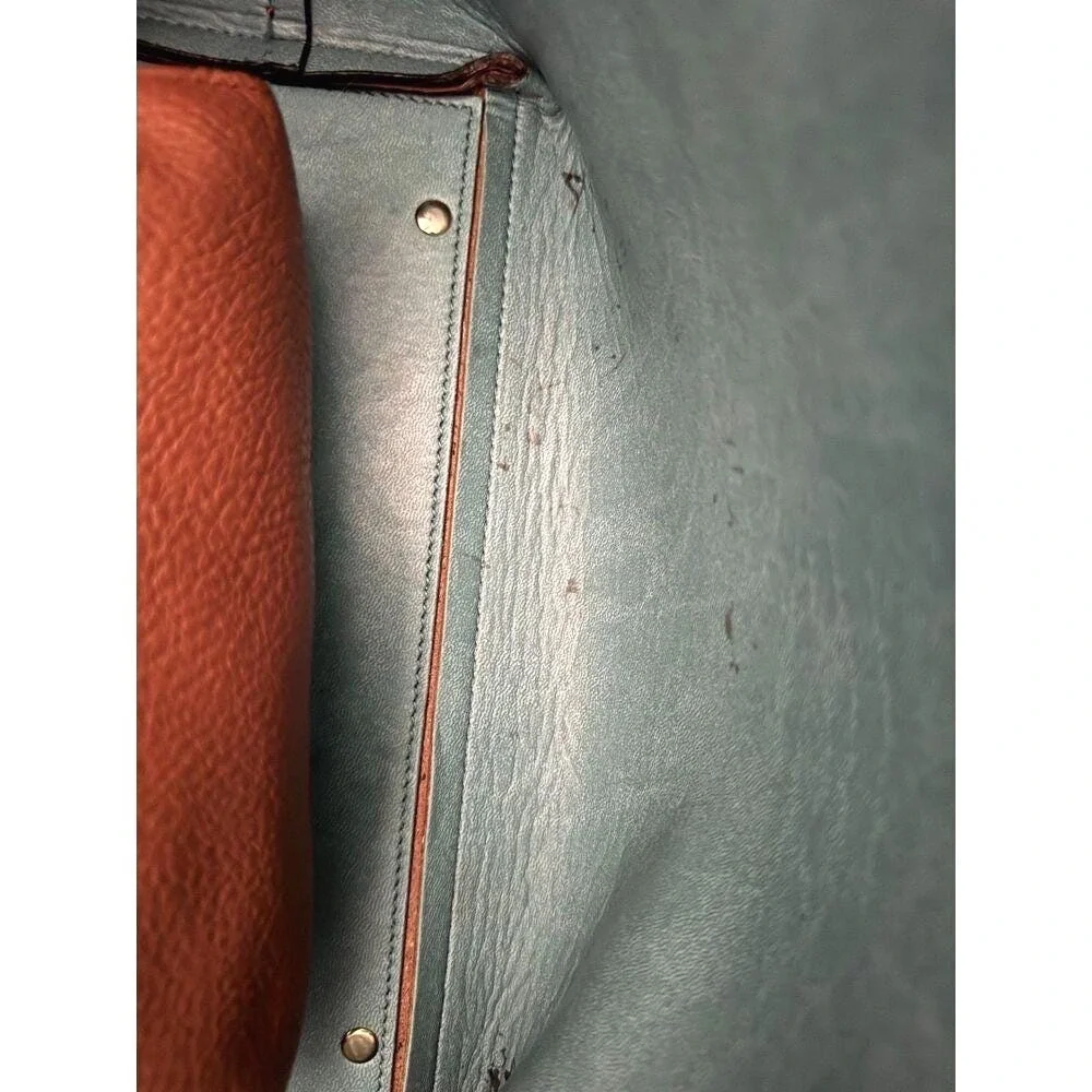 Cuoieria‎ Fiorentina Candy Bucket Bag Cognac Brown Grained Leather